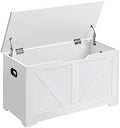 VASAGLE Storage Chest with 2 Safety Hinges, 15.7 x 31.5 x 18.1 Inche by Unknown