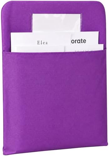 Purple Chair Pockets for Classroom 18 x 14 Inch Back Organizer Seat Pockets for by Unknown