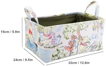 Winnie Storage Nursery Basket, Table Organizer, Pooh Nursery Decor, Baby Stuff - Image 5