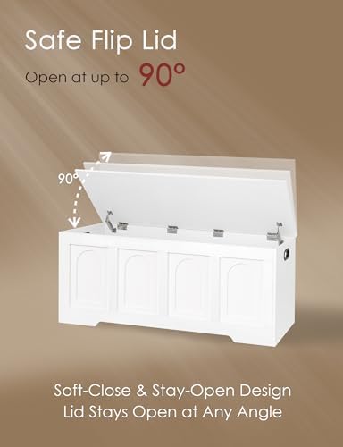 DINZI LVJ Storage Chest, Wooden Toy Box - Image 6