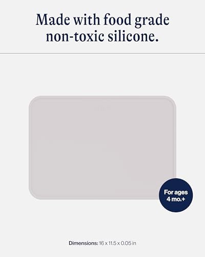 Lalo Silicone Placemat, Non-Slip Placemat, Dishwasher Safe - Image 3