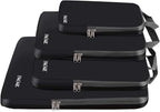 BAGAIL 4 Set/6 Set/8 Set Compression Packing Cubes Travel Accessories by BAGAIL