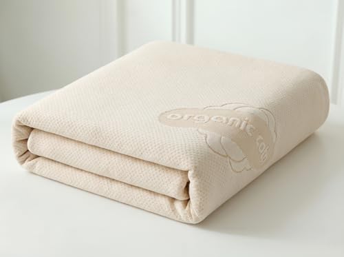 Waterproof Organic Mattress Protector Cal King Size – Premium Soft Organic - Image 2