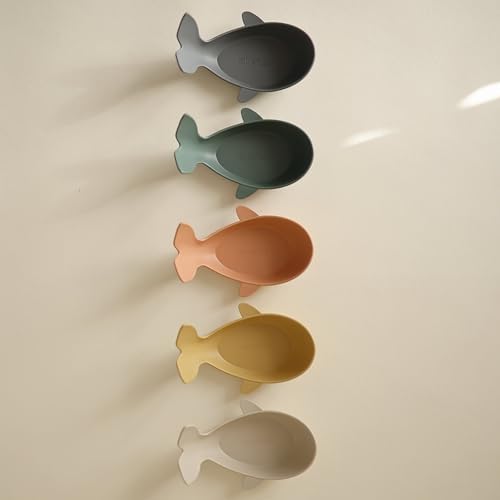 mushie Whale Bath Stackers Floating Toy | Made in Denmark - Image 3