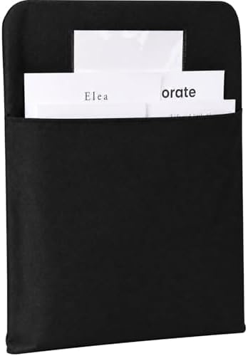 Black Chair Pockets for Classroom 18 x 14 Inch Back Organizer Seat Pockets for by Unknown