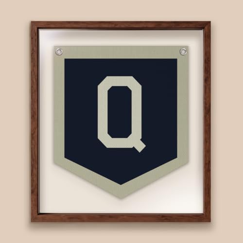 Lacama Toddler Boys Room Decor Name Pennant Flag Q Banner - Image 5