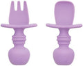 Bumkins Baby Utensils Set, Chewtensils Silicone Spoons by Bumkins