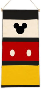 Cartoon 3-Pocket Hanging Wall Organizer, Practical Door Pocket Storage by AUII+JO+DESIGN