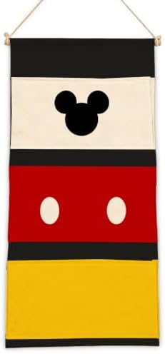 Cartoon 3-Pocket Hanging Wall Organizer, Practical Door Pocket Storage by AUII+JO+DESIGN