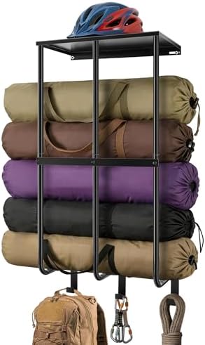 Camping Chair Storage for Garage, Metal Camping Chair Rack for Garage Storage by WAUTENANTY