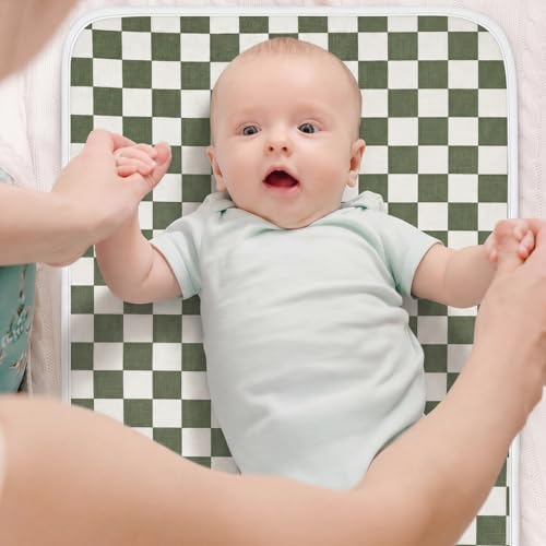 Hahafelt 5 Pcs Waterproof Changing Pad Liner - Image 3