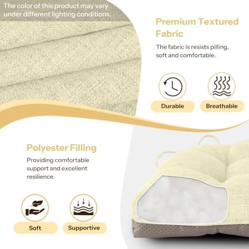 Chair Cushions for Dining Chairs Set of 4 - Image 4