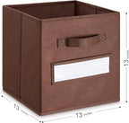 13x13x13 storage cube bins Fabric storage cubes - Image 3