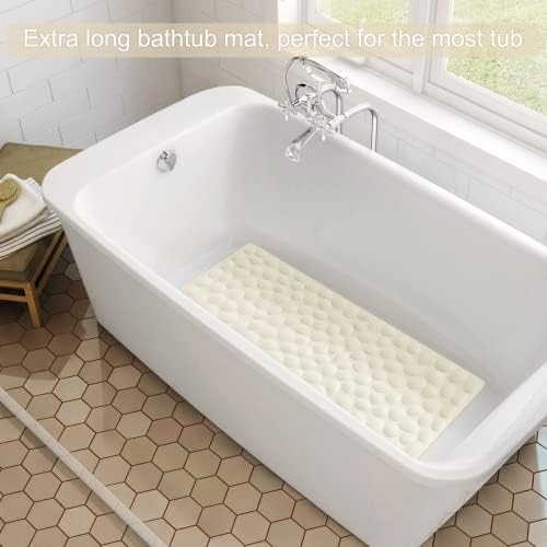 Non-Slip Bathtub Mat OTHWAY Soft Rubber Bathroom Bathmat - Image 6