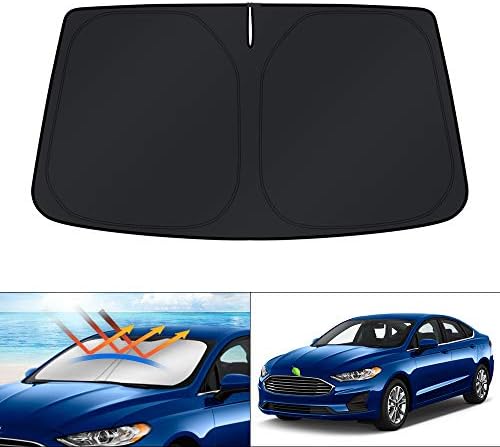 KUST Windshield Sun Shade for Ford Fusion 2013-2020 2021 Accessories Window by KUST