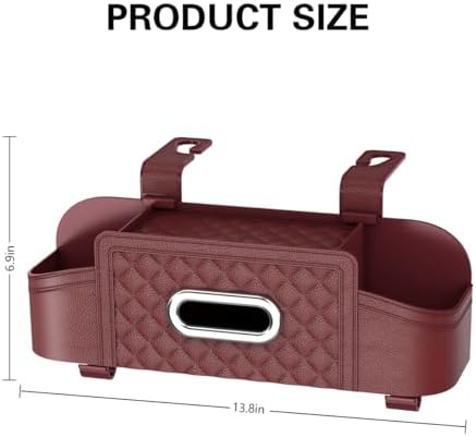 Mandark Headrest-Mounted Backseat Organizer - Image 2