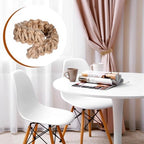 Ptwola 4 Pack Braided Curtain Tiebacks Boho Elegant Rustic Curtain Holdbacks - Image 4
