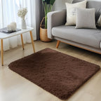 OLANLY 2x3 Machine Washable Small Bedside Rug, Soft Fluffy Shaggy Entryway - Image 3