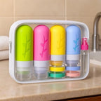 Tocelffe TSA Approved Travel Bottles Set – 18 Piece Leak-Proof Silicone - Image 5
