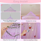 FIOBEE Bed Canopy for Girls Room - Image 6