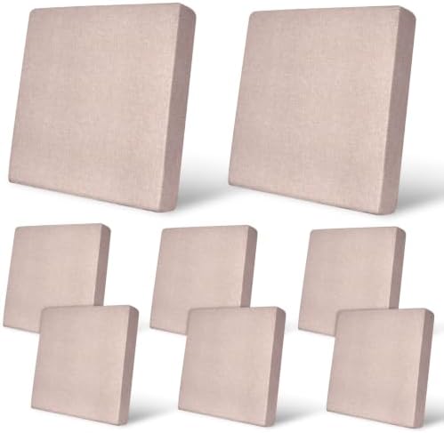8Pcs Patio Cushion Covers Stretch Outdoor Furniture Protector Slipcovers by pickyNproud