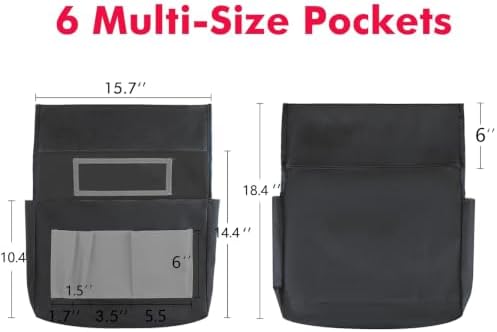 Chair Pockets for Classroom, Chairback Buddy Organizer - Image 4
