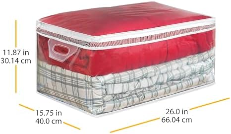 Whitmor Flexible Zip Storage Tote Jumbo - Image 3