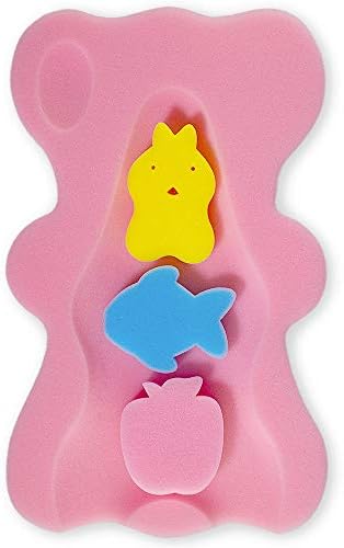 Soft Infant Bath Sponge, Baby Bath Mat Newborn by FIABC