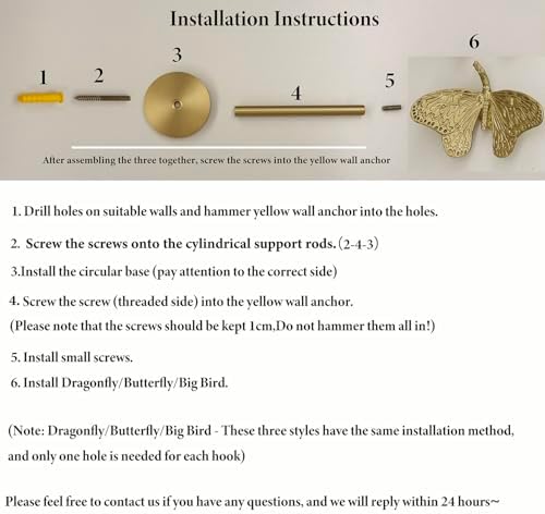 Brass Curtain Holdbacks Gold Curtain Tieback Curtain Holders Backs Wall Hooks - Image 5