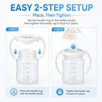 4 Pack Baby Bottle Handles for Evenflo Wide Neck Bottle 5oz & 9oz - Image 7