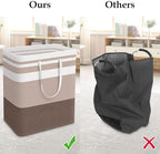 StorageRight Laundry Basket Hamper, 125L Collapsible Clothes Storage - Image 5
