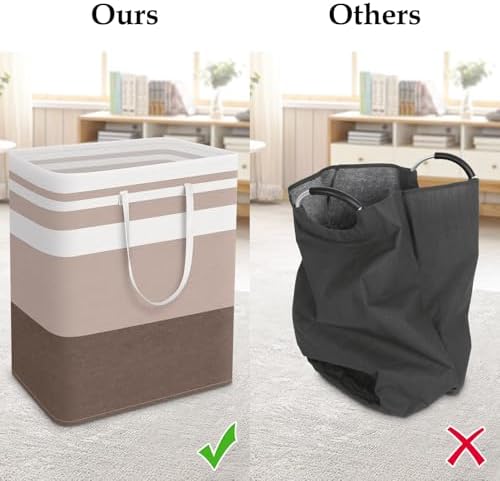 StorageRight Laundry Basket Hamper, 125L Collapsible Clothes Storage - Image 5