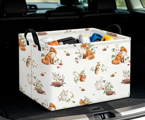 CLOCOR Rectangular Storage Basket, Collapsible Storage Bin, Waterproof Books Box - Image 3
