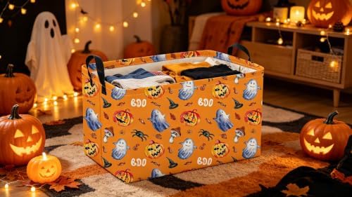 Sanjiaofeng Rectangular Halloween Horror Ghost Storage Basket, Terrifying and - Image 6