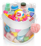 UNEEDE 3.5 Gallons Corner Mounted Versatile Bath Toy Organizer by UNEEDE