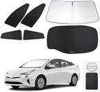 TINGLU Window Shades for Toyota Prius Hatchback 2016-2022 Accessories Car Side by TINGLU