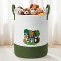 LemonRoad Woodland Animals Laundry Hamper Large Cotton Rope Storage Basket by Unknown