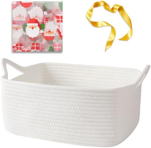 OIAHOMY Woven Basket, Gift Basket Empty by MasterofSpaceOptimization