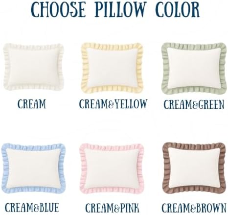 Muslin Pillow Cover, Monogram Pillow Covers, Custom Embroidered Pillow Covers - Image 2