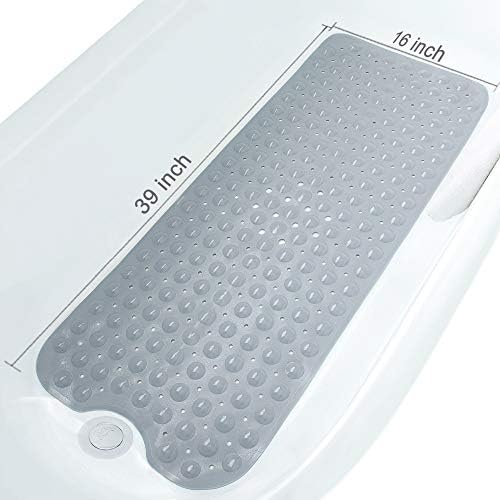 Bathtub Mats for Shower Tub Non-Slip Bath Mat 39 x 16 Inch Extra Long Shower Mat - Image 6
