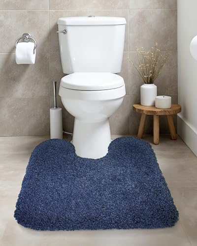 ILANGO Toilet Rugs U Shaped 22" × 24", Soft Absorbent Microfiber Bath Rugs - Image 2