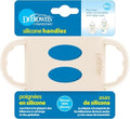 Dr. Brown's Wide-Neck Baby Bottle Handles, 100% Silicone, Easy Grip Removable by Unknown