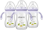 Oberni Baby Bottles, Weighted Straw Toddler Milk Bottles by oberni