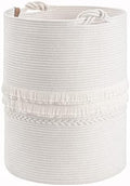 CherryNow 70L Woven Rope Laundry Basket by CherryNow