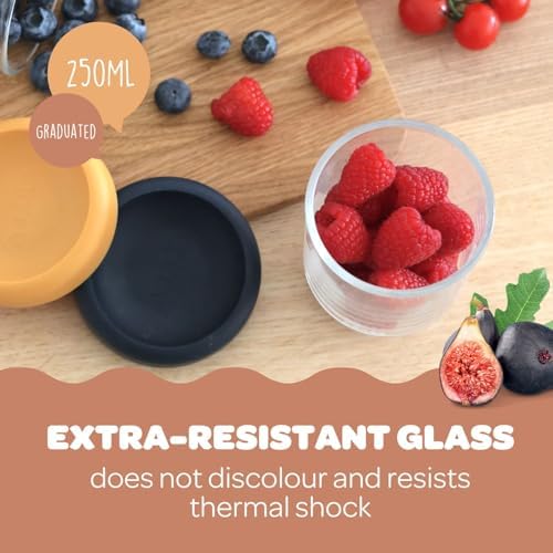 BEABA 2 Pack Glass Baby Food Jars - Image 4