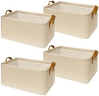 SNWDN 4 Pack Closet Cloth Storage Bins by Unknown