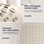 homerella Bathtub Mat Non Slip 35x16 Shower Mat Non Slip Anti Mold BPA Free - Image 2