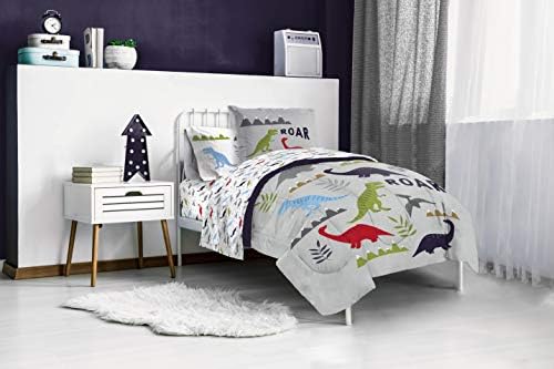 Trend Collector Dinosaur Full Comforter Set 7 Piece Kids Bedding - Image 7