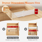 Lifewit 12 Pack 4" High Drawer Dividers, Adjustable Drawer Organizer Clothes - Image 6