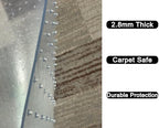 Office Chair Mat for Carpet, 4MM Grip, Heavy-Duty 2.8MM - Image 3